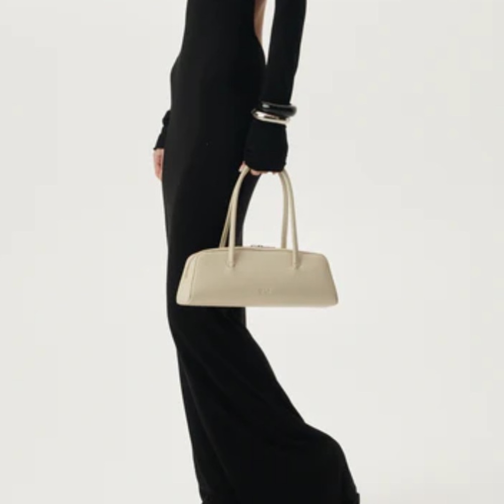 Freja Mercer Bag Oat Croc - Picture 2 of 6